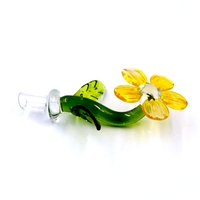 Murano Verre Tournesol Lustre Pièces Pendentif Décoration