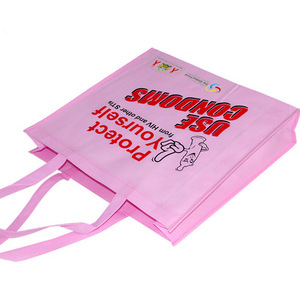 กระเป๋าโท้ท CEO ขนาดกลางใช้ซ้ำได้ลายโลโก้ที่กำหนดเองเป็นมิตรกับสิ่งแวดล้อมบรรจุภัณฑ์ไม่ทอถุงช้อปปิ้งอัจฉริยะผ่านการรับรอง CE - Product Image 4