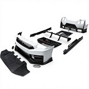 Kit de Carrocería Aerodinámico Estilo NISSAN en Fibra de Carbono para Nissan GTR R35 2008-2025, Incluye Parachoques Delantero en Fibra de Carbono - Product Image 1