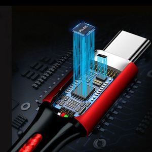 3 in 1 Charging <b>Cable</b> Multi Device Fast Charging Braided USB Cord <b>Type</b> <b>C</b> Micro Lightning Connectors Portable - Product Image 4