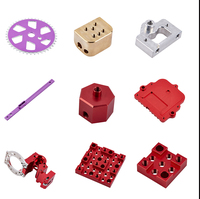 Personnalisé 1 pièce usinage des métaux 5 axe cnc fraisage service d'usinage en métal laser gravé anodisé usinage service