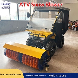 แปรงกวาดหิมะติดรถ ATV ขนาดใหญ่ แปรงกวาดหิมะติดรถสำหรับงานเทศบาล - Product Image 1