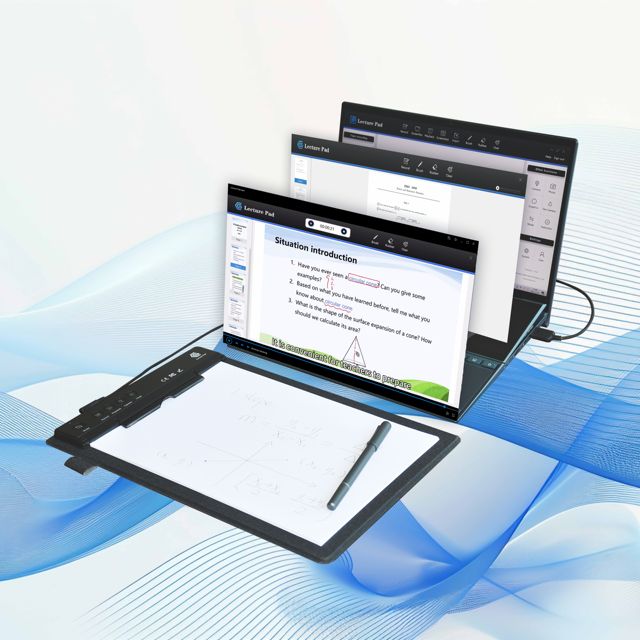 Innovative Lecture Pad System Tool for Teaching Stock Product Lessons with MP4 Recording and Windows 10/11 Compatibility