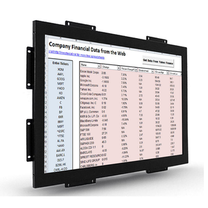 จอภาพระบบสัมผัสแบบ Capacitive LCD IPS อุตสาหกรรมขนาด 10.1/15.6 นิ้ว ความสว่างสูงใหม่ ความละเอียด 1920x1080 อัตราส่วนภาพ 16:9 สำหรับธุรกิจ มาตรฐาน ROHS RS232 HD DC - Product Image 2