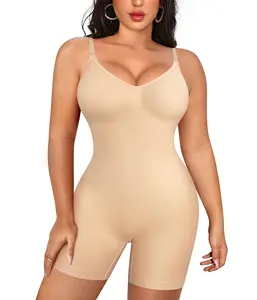 高品质Irisnaya女性哥伦比亚塑身衣Fajas Colombianas腹部控制无缝紧身衣背心减肥