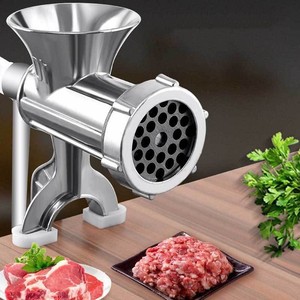 Manual Meat Grinder Stainless Steel Small Hand Crank <b>Sausage</b> <b>Stuffer</b> Grinding Function Easy To Operate Household Use - Product Image 2