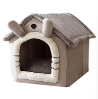 Lit pour chien en peluche moelleuse de luxe personnalisé, lavable, écologique, pour l'été, lit rectangulaire pour petits chiens et chats