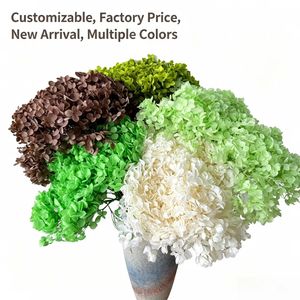 Liviflo Arrangement floral populaire Fleurs séchées naturelles Hortensias Anna préservés <span class=keywords><strong>Bouquet</strong></span> pour la décoration <span class=keywords><strong>de</strong></span> Pâques et <span class=keywords><strong>de</strong></span> Noël - Product Image 2