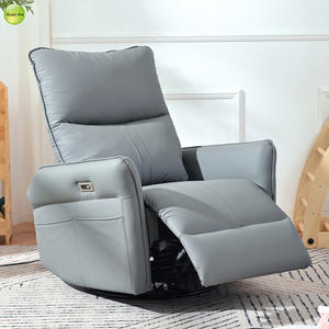 <span class=keywords><strong>Fauteuil</strong></span> inclinable pivotant multifonctionnel <span class=keywords><strong>en</strong></span> <span class=keywords><strong>cuir</strong></span> PU au design moderne, ergonomique, pour le bureau ou la salle de lecture - Product Image 1