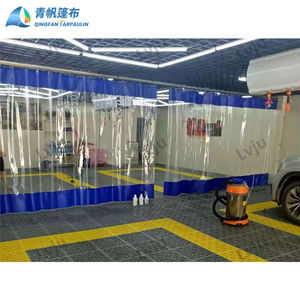 Lona de PVC Resistente, Impermeable, Ignífuga y Aislante Acústica, Tejida, Lisa, <span class=keywords><strong>para</strong></span> Uso Industrial en <span class=keywords><strong>Terrazas</strong></span> y Lavaderos de Autos - Product Image 5