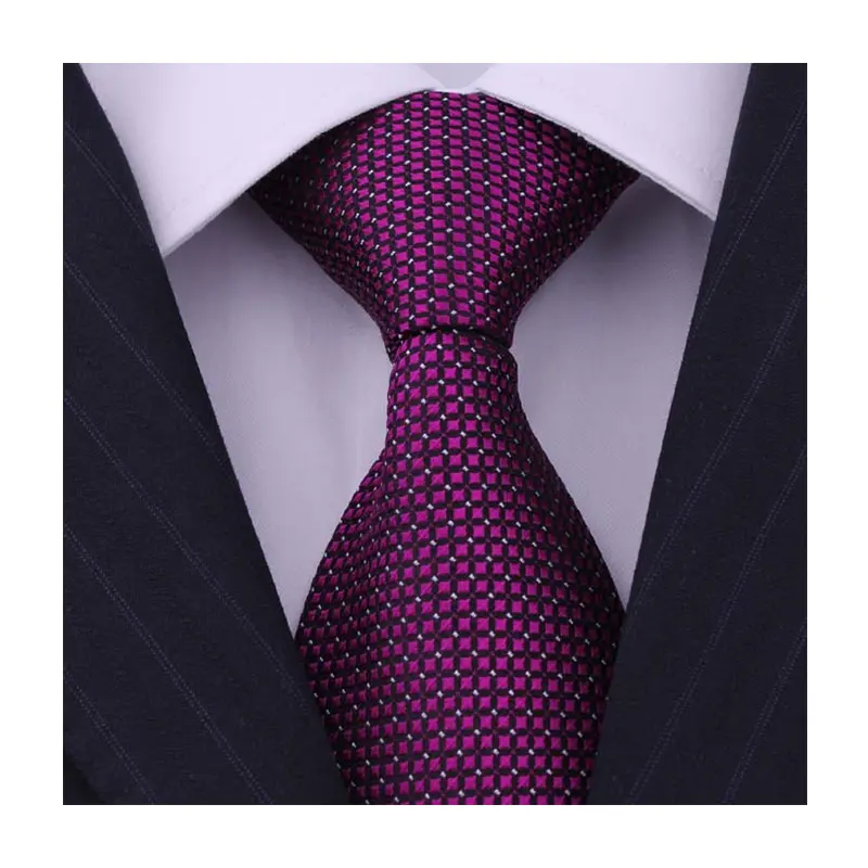 Тканый Жаккардовый галстук на заказ из 100% шелка