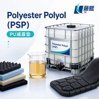 Polyol polyester PSP en provenance directe d'usine, matière première pour les coudières de protection en mousse PU