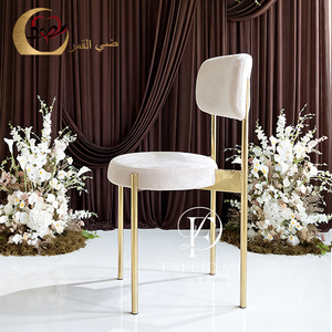 Modern Stainless Steel Velvet Outdoor Wedding Banquet <b>Chairs</b> for Sale - Product Image 4