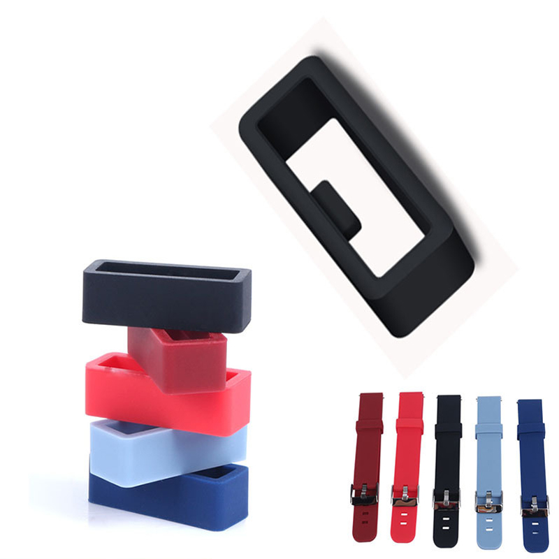 Нескользящий Силиконовый ремешок Aibangjia 50 + цветов, резиновые аксессуары для часов, держатель, петля для часов, 18 мм 20 мм