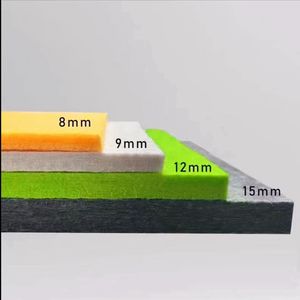 Panneau acoustique en feutre polyester recouvert de tissu pour l'<span class=keywords><strong>isolation</strong></span> phonique des intérieurs - Product Image 5