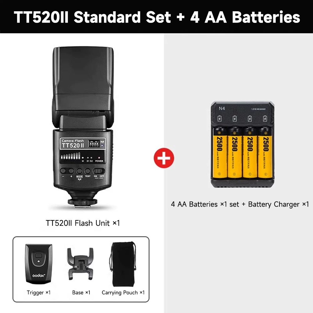 Ensemble TT520II + Piles AAAA