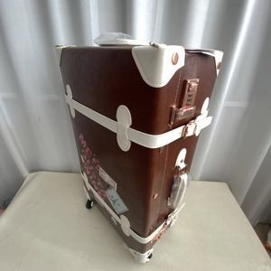 Ceinture de voyage coréen rétro femmes bagages à roulettes ensembles vintage Spinner ABS étudiants sac de voyage en cuir Pu cabine valise sur roues - Product Image 2