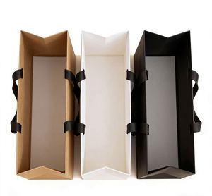 Bolsas de Papel de Lujo Reutilizables con Logotipo Personalizado al por Mayor, Bolsas de Regalo, Bolsas de Compras de Cartón con Asas para Ropa - Product Image 4