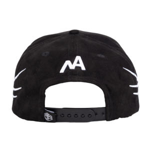 Casquette de baseball en daim Tcap Chine avec broderie personnalisée et logo brillant - Product Image 2