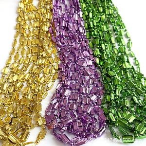 Décorations de fête de carnaval Mardi Gras, perles en plastique, collier pour le festival de <span class=keywords><strong>la</strong></span> Nouvelle-Orléans, maison en pain d'épices, décorations MG-01 - Product Image 5