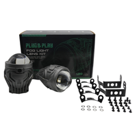Feux de brouillard à LED de 3,0 pouces, 12 V, 120 W, 13 000 lm, 6 000 K, universels, remplaçables, pour voitures, étanches, feux de route