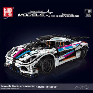 13120S 3063PCS Série de voitures Modèle de blocs de construction statiques Supercar Koenig Jouet éducatif technique Cadeau de festival - Product Image 2