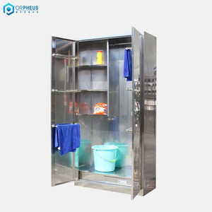 Escoba Multifuncional de Acero, <span class=keywords><strong>Armario</strong></span> para Herramientas de <span class=keywords><strong>Exterior</strong></span>, Acero, Limpia el Tanque, <span class=keywords><strong>Armario</strong></span> de Almacenamiento - Product Image 2