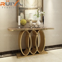Table console de luxe avec miroirs, ensemble de table assortie, nouveau modèle 2022