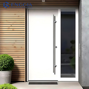 <span class=keywords><strong>Puerta</strong></span> Exterior Americana Negra con Rotura de Puente Térmico, Antirrobo, Aislante, <span class=keywords><strong>Puerta</strong></span> Principal Pivotante Exterior - Product Image 2