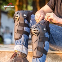 4 pièces EVA moto genouillères avec protection professionnelle pour MX vtt DH ATV Motocross tout-terrain cyclisme coude et genouillère