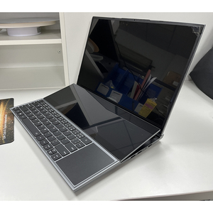 โน้ตบุ๊คเกมมิ่งจอคู่ I7 ขนาด 16 นิ้ว หน้าจอสัมผัส แรม 64GB SSD 4TB คอร์ I7-9750H โน้ตบุ๊คเกมมิ่ง I7 หน้าจอสัมผัส - Product Image 1