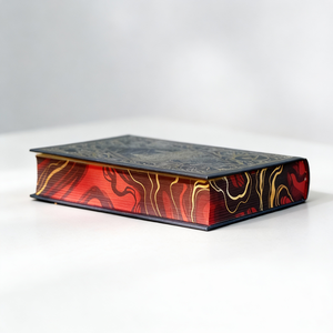 Livre d'histoire en carton avec couverture rigide A5, luxe, gaufrage/bordure, impression UV, estampage à chaud dorée, peinture au pistolet - Product Image 4