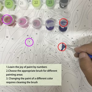 Prezzo competitivo all'ingrosso vernice acrilica non tossica <span class=keywords><strong>da</strong></span> kit di numero <span class=keywords><strong>per</strong></span> la decorazione domestica - Product Image 2