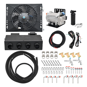 <span class=keywords><strong>ชุด</strong></span>ติดตั้งแอร์รถยนต์ใต้คอนโซล ยูนิเวอร์แซล 12V 24V รุ่นใหม่ ความเย็น 2600 วัตต์ กำลังไฟ 600-800 วัตต์ สำหรับ<span class=keywords><strong>รถยนต์</strong></span> จอดรถยนต์ - Product Image 1