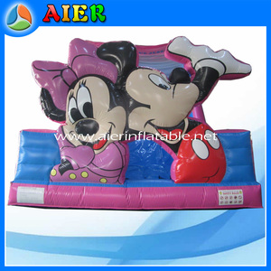 <span class=keywords><strong>Toboggan</strong></span> gonflable sur le thème <span class=keywords><strong>de</strong></span> Mickey et <span class=keywords><strong>Minnie</strong></span>, château gonflable <span class=keywords><strong>de</strong></span> qualité commerciale pour enfants, équipement <span class=keywords><strong>de</strong></span> divertissement pour fête d'anniversaire en plein air - Product Image 2