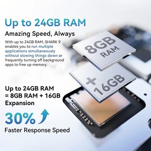 Teléfono Inteligente 5G Global Blackview SHARK <span class=keywords><strong>9</strong></span>, Pantalla HD+ IPS de 6.67'' y 90Hz, Cámara Principal con IA de 50MP, GPS, <span class=keywords><strong>Android</strong></span> 14, NFC - Product Image 4