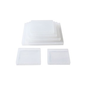 <b>Plastic</b> Storage <b>Box</b> Square PP Covered Office Organizer Desktop Storage Bin 42g 51g 60g 93g 132g 228g - Product Image 4