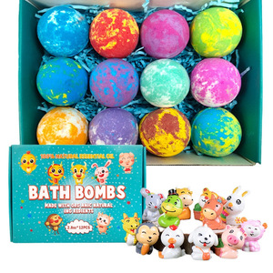 Vente en gros Coffret cadeau Bombes de bain enfants Bombes de graines au parfum de lavande Bombes de graines de lacrymogène - Product Image 3