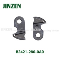 JINZEN COUTEAU MOBILE B2421-280-OAO utilisé pour JUKI1850/1900 Machine à coudre industrielle Bartacking partie accessoires de vente en gros à guichet unique