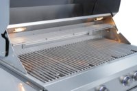 Barbecue à gaz en acier inoxydable de qualité supérieure de 42 pouces pour les fêtes, cuisine extérieure de luxe, 4 brûleurs, grill infrarouge intégré