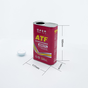 Muestra Gratuita de Latas de Aerosol Cuadradas de 1 Litro para Aceite de Motor, Vacías, de Hojalata, con Impresión CMYK, Marca OEM para Uso Químico - Product Image 1