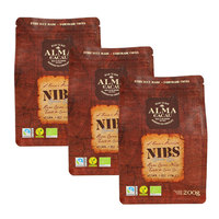 Sachet latéral personnalisé en aluminium et plastique pour emballage de miel, thé, café, lait en poudre