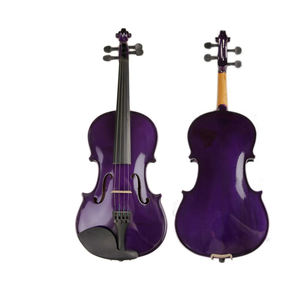 Vendita diretta in fabbrica di moda <span class=keywords><strong>viola</strong></span> lucido in legno massello tiglio <span class=keywords><strong>violino</strong></span> 4/4 <span class=keywords><strong>violino</strong></span> per studente - Product Image 1