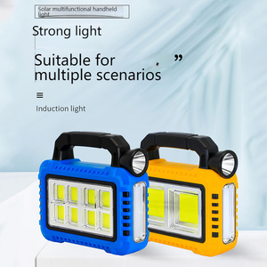 Nouvelle lampe portable à énergie <span class=keywords><strong>solaire</strong></span>, lanterne rechargeable, projecteur, lampe de poche haute luminosité, lumière de secours extérieure. - Product Image 3