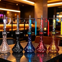Chicha Russe de Luxe Narguile EL BOMBER HOOKAH Moderne Off-Road 4X4 RaceFancy en Acier Inoxydable avec Plastique Givré