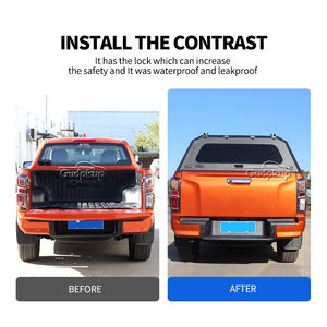 Haute Qualité <span class=keywords><strong>4X4</strong></span> En Acier Pickup Hardtop Topper Camper Camion Auvent Jeep Wrangler Ford F150 GMC Toyota Tundra <span class=keywords><strong>Silverado</strong></span> NP300 - Product Image 4