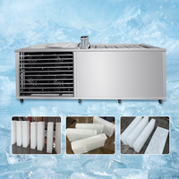 Máquina de Hielo de Acero Inoxidable de Gran Capacidad 3T, 20 kg por Bloque, 50 Moldes, Motor con Certificación CE, Chuangyu CYBZJ-3, Alta Popularidad en el Mercado Global