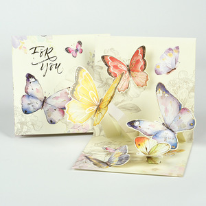 Buste <span class=keywords><strong>di</strong></span> auguri in 3D e auguri <span class=keywords><strong>di</strong></span> ringraziamento benedizione universale per il giorno del ringraziamento per il giorno dell'insegnante dei bambini-carta resistente realizzata - Product Image 6