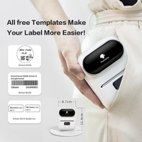 Téléphone Portable Imprimante Phomemo M110 Blue Tooth Autocollant Thermique Machine Barcode Maker Pour Android Et Ios Carré Impression Adhésive