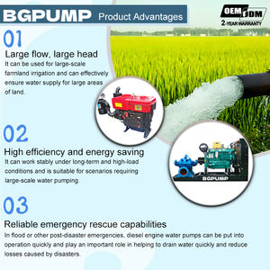 Pompe à eau diesel haute pression 12 CV, 6 pouces, pompe à huile moteur diesel 3 pouces, <span class=keywords><strong>Bomba</strong></span> De Agua Alta Presion - Product Image 2